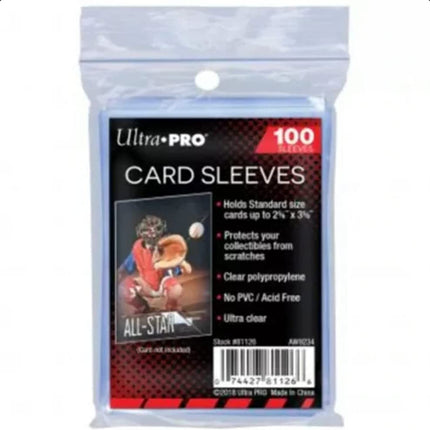 10 (Ten) Pack Lot of 100 Soft Sleeves/Penny Sleeve