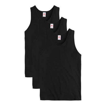 Hanes Men's Essentials Top Pack, Midweight Cotton 