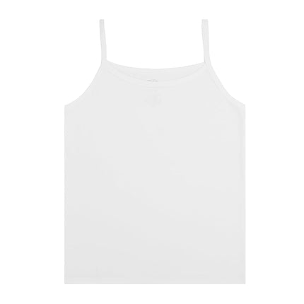Camisetas interiores Fruit of the Loom para niña (camisetas de tirantes y sin mangas), camiseta de tirantes - Paquete de 10 - Blanco, Talla XL