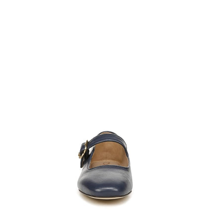 Sam Edelman Womens Michaela Mary Jane Flat, Hudson Navy, 7