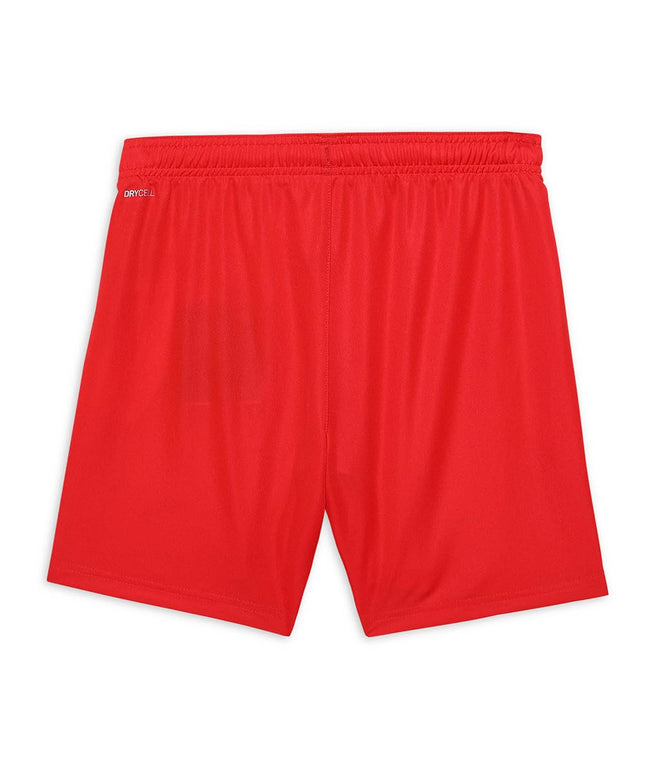 PUMA Kids' TeamLIGA Shorts, RED White, X-Small