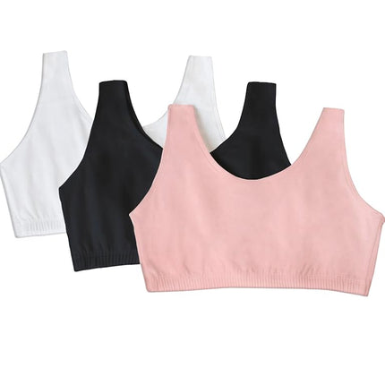 Fruit of The Loom Women's Built-Up Sports Bra, Blu