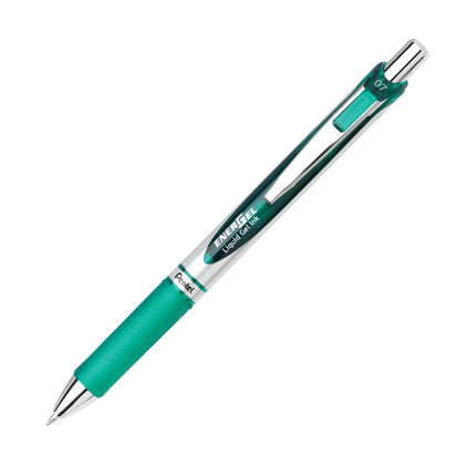 Bolígrafo de gel líquido retráctil EnerGel RTX, línea media, paquete de 6 unidades, surtidos