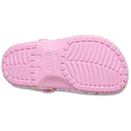 Crocs Unisex-Child Kids' Disney Clog | Mickey Minnie Mouse Shoes, Pink/Minnie Jibbitz, 6 UK