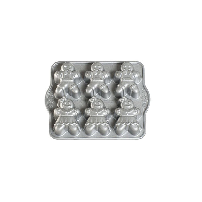 Nordic Ware 86948 Gingerbread Kids Cakelet Pan