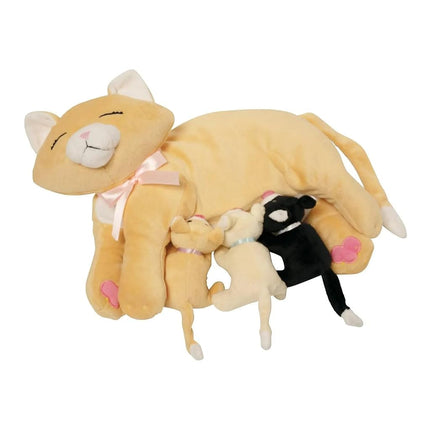 Manhattan Toy Nursing Nina Cat Nurturing Soft Toy