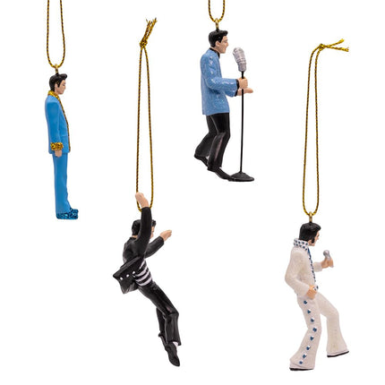 Kurt Adler 4pc Elvis Presley® Miniature Ornaments