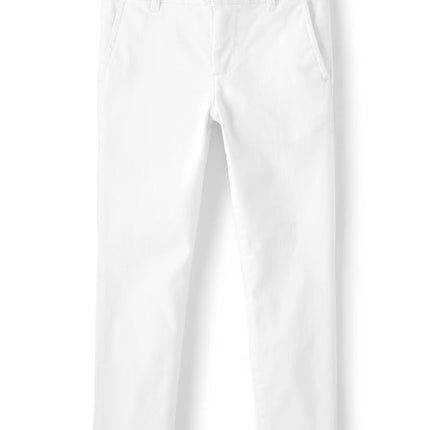The Children's Place Boys Stretch Skinny Chino Pants, White, 4