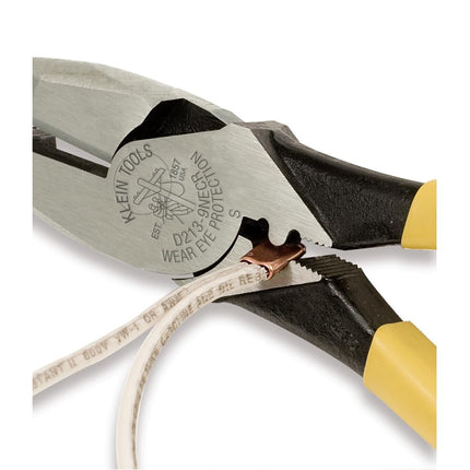 Lineman's Crimping Pliers, 9-Inch Klein Tools D213-9NE-CR