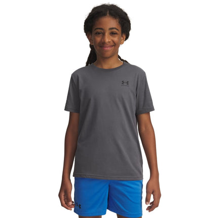 Under Armour Boys Sportstyle Left Chest T-Shirt Gr