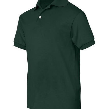 Polo en jersey Eco Smart à manches courtes pour garçons Hanes, vert forêt, TP
