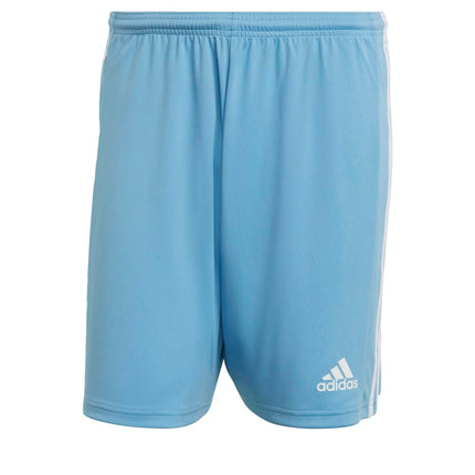 adidas Mens Squadra 21 Shorts, Team Light Blue/White, Small
