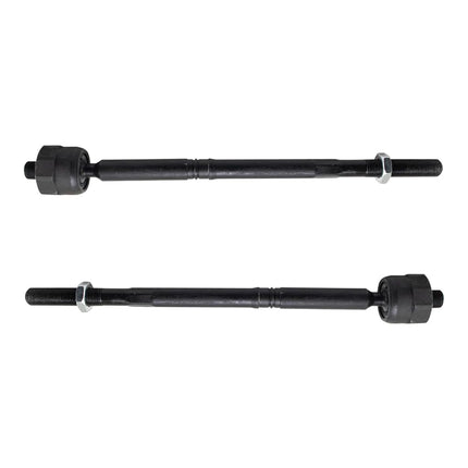 TRQ 2 Piece Front Inner Tie Rod Pair Set LH Driver