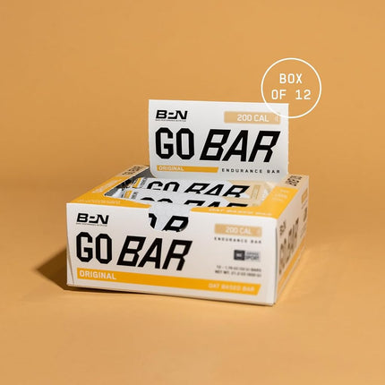BPN Go Bar - Oat Resistance Training Bar - 36g Carb & 200 Calories Per Bar, 12 Bars Per Box, Original Oats