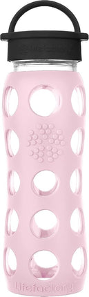 Lifefactory Glass Hydration Bottle Desert Rose 650