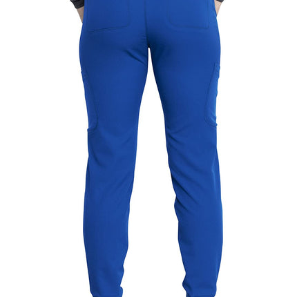Dickies Dynamix DK185 Pantalón Jogger para Mujer, Tiro Natural, Pierna Cónica, Royal, Mediano