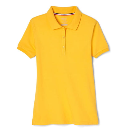 French Toast Women's Cotton Blend Stretch Pique Sh