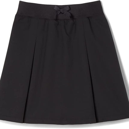 French Toast Girls' Pull-On Kick Pleat Performance