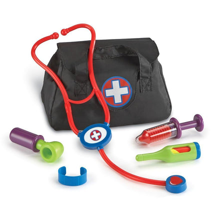 Learning Resources New Sprouts Cure It! Doctor Kit for Kids, Pretend Play Doctor Set, 6 Pieces, Ages 2+