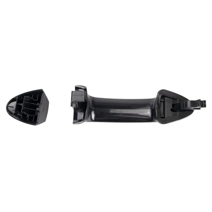 TRQ Exterior Door Handle Compatible with 2011-2019 Ford Fiesta