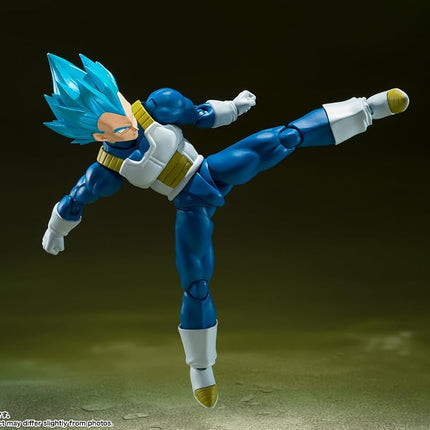 TAMASHII NATIONS - Dragon Ball Super - Super Saiyan God Super Saiyan Vegeta -Unwavering Saiyan Pride-, Bandai Spirits S.H.Figuarts Action Figure