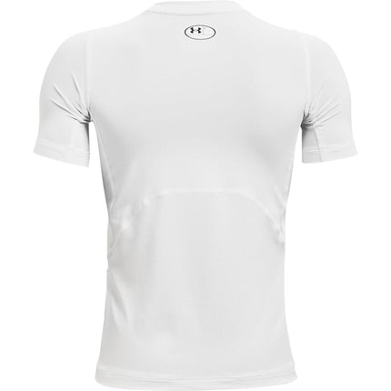 Under Armour Boys HeatGear Short Sleeve White M