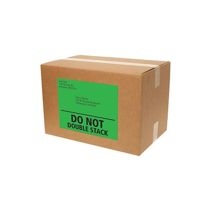Etiquetas de envío de neón Avery para impresoras láser, 8-1/2" x 11", 100 etiquetas verdes (5940)