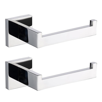 TASTOS Polished Chrome Toilet Paper Holder SUS304 