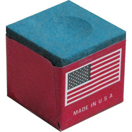 IMPERIAL Master Billiard/Pool Cue Chalk Box, 12 Cubes, Blue