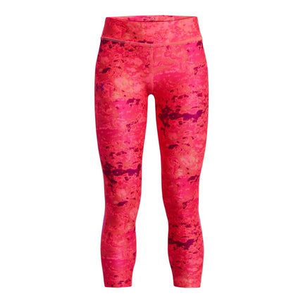 Pantalones capri estampados tobilleros HeatGear para niña de Under Armour
