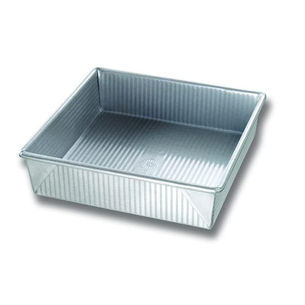 USA Pans 9 x 9 x 2.25-Inch Square Cake Pan, Alumin