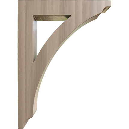 Ekena BKTW01X06X09THWA 1 3/4-Inch Width x 6 1/2-Inch Depth x 9-Inch Height Small Thorton Wood Bracket - Walnut
