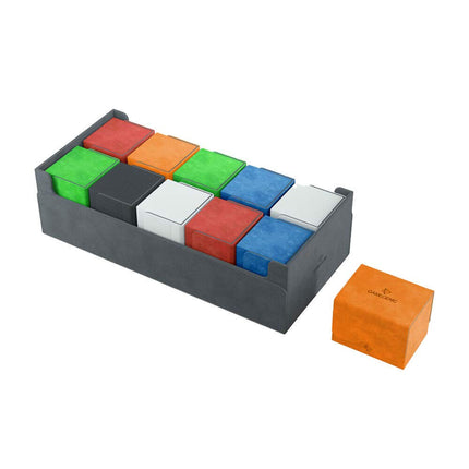 Gamegenic 1100 Sleeves Convertible Dungeon Deck Box, Mighty Gray