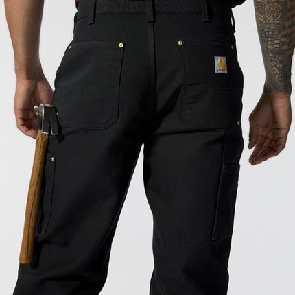 Carhartt Mens B01 Double Front Utility Work Trousers Black