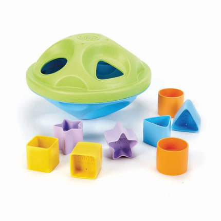 Green Toys Shape Sorter, Green/Blue