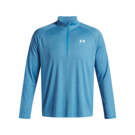 Under Armour Mens Techâ„¢ ÂHalf Zip Long Sleeve Ether Blue XXL