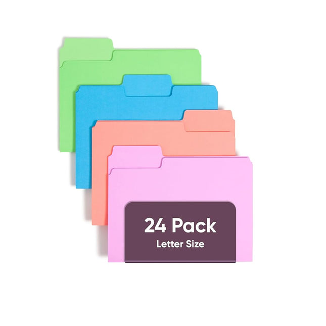 Smead SuperTab File Folders, Oversized 1/3-Cut Tab