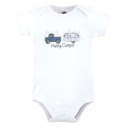 Hudson Baby Unisex Baby Cotton Bodysuits, Outdoorsy Cub, Preemie