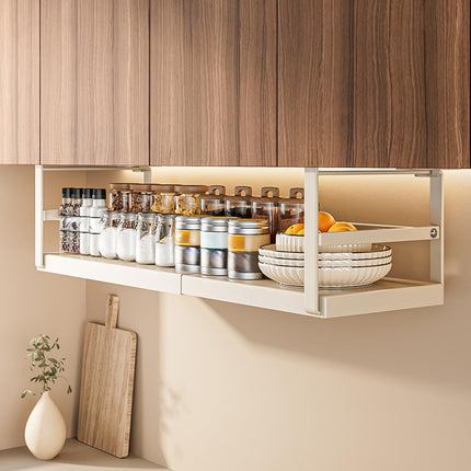 Curtainboro Expandable Under Cabinet Shelf Organiz