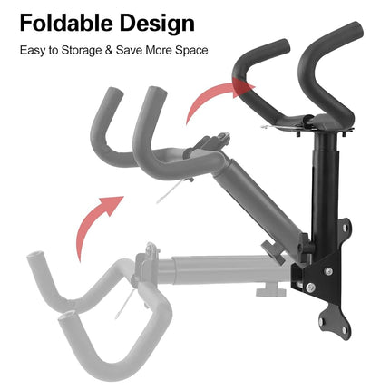 CYFIE Bike Wall Mount Garage Rack Hanger, Adjustable Horizontal Bicycle Garage Storage Hooks Indoor Bike Hook Holder for Haning Mountain Road Hybrid Bike in Apartment (2 Pack)