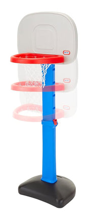 little tikes XCC642340 Easyscore Basketball Toy Set, Blue, 23.75 x 22 x 61 inches