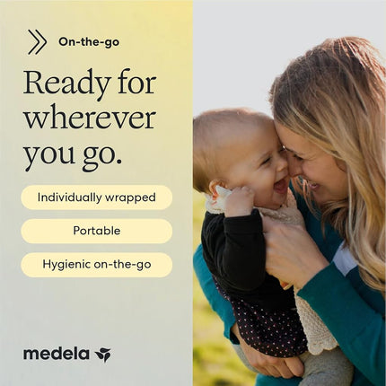 Medela Ultra-Breathable Nursing Pad | 120 Count, Highly Absorbent, Breathable and Discreet for Comfortable Wear
