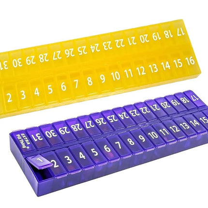 AM PM 31 Day Once-a Day Monthly Pill Planner Organ