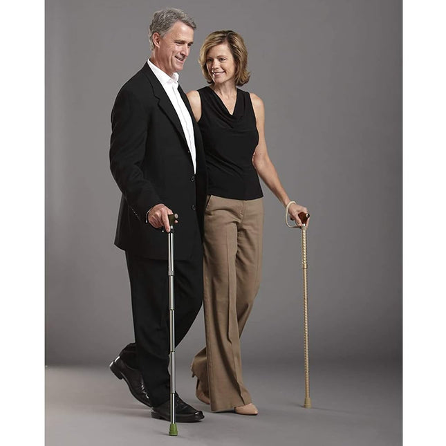 Switch Sticks Aluminum Adjustable Folding Cane and Walking Stick collapses and adjusts from 32 to 37 inches, Huntington