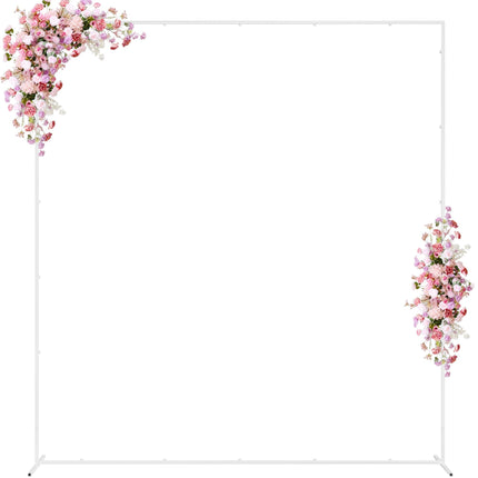 Wokceer Wedding Arch Backdrop Stand, Square, 20 x 