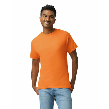 Gildan Men's Ultra Cotton T-Shirt, Style G2000, Multipack, Safety Orange (3-Pack), XL (Pack of 3)