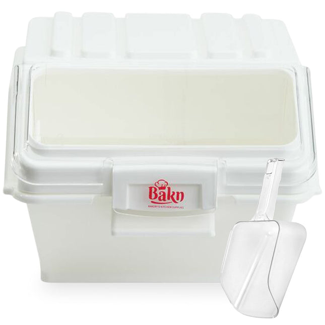 Bakn 6.3 Gallon / 100 Cup Shelf Ingredient Bin wit