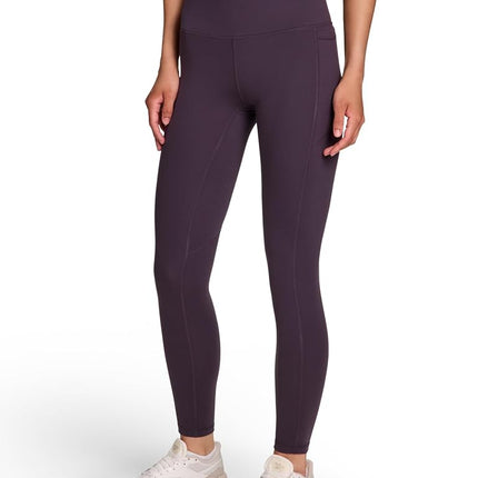 Reebok Odyssey Highrise 7/8 Leggings for Women, 25-Inch Inseam, Smoky Volcano, S