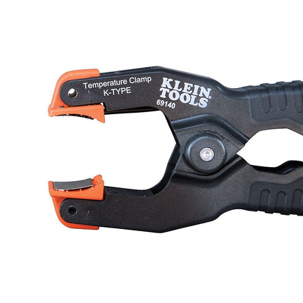 K-Type Thermometer, Pipe Temperature Clamp for HVAC, Measures -20 to +100 Degrees Celcius Klein Tools 69140