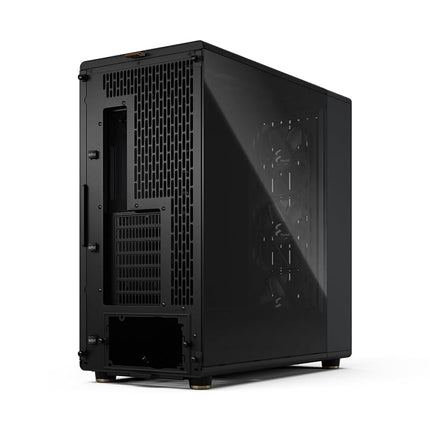 Fractal Design North XL RC Charcoal Black TG Dark - Reverse Connection Motherboard Compatible - three 140mm Aspect PWM fans included- Type C USB - ATX airflow full tower PC gaming case